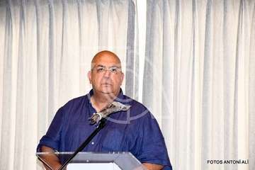 Homenaje de despedida a Jesús García Aller (Foto Antonio Alí)